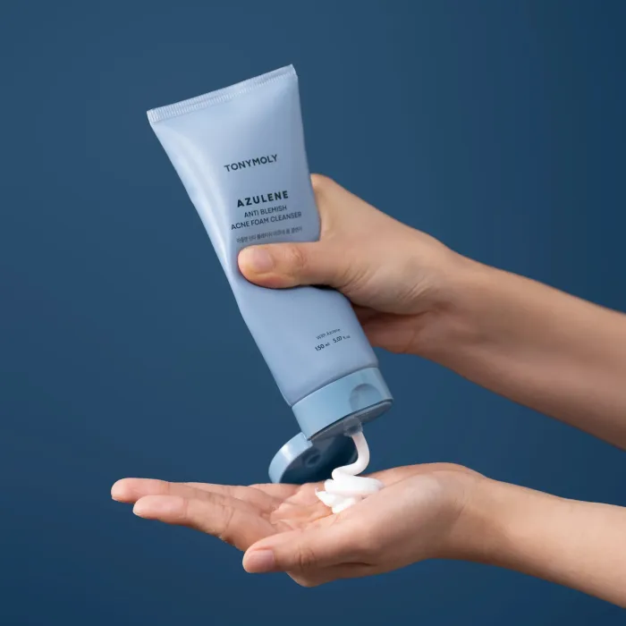  Azulene Anti Blemish Acne Foam Cleanser