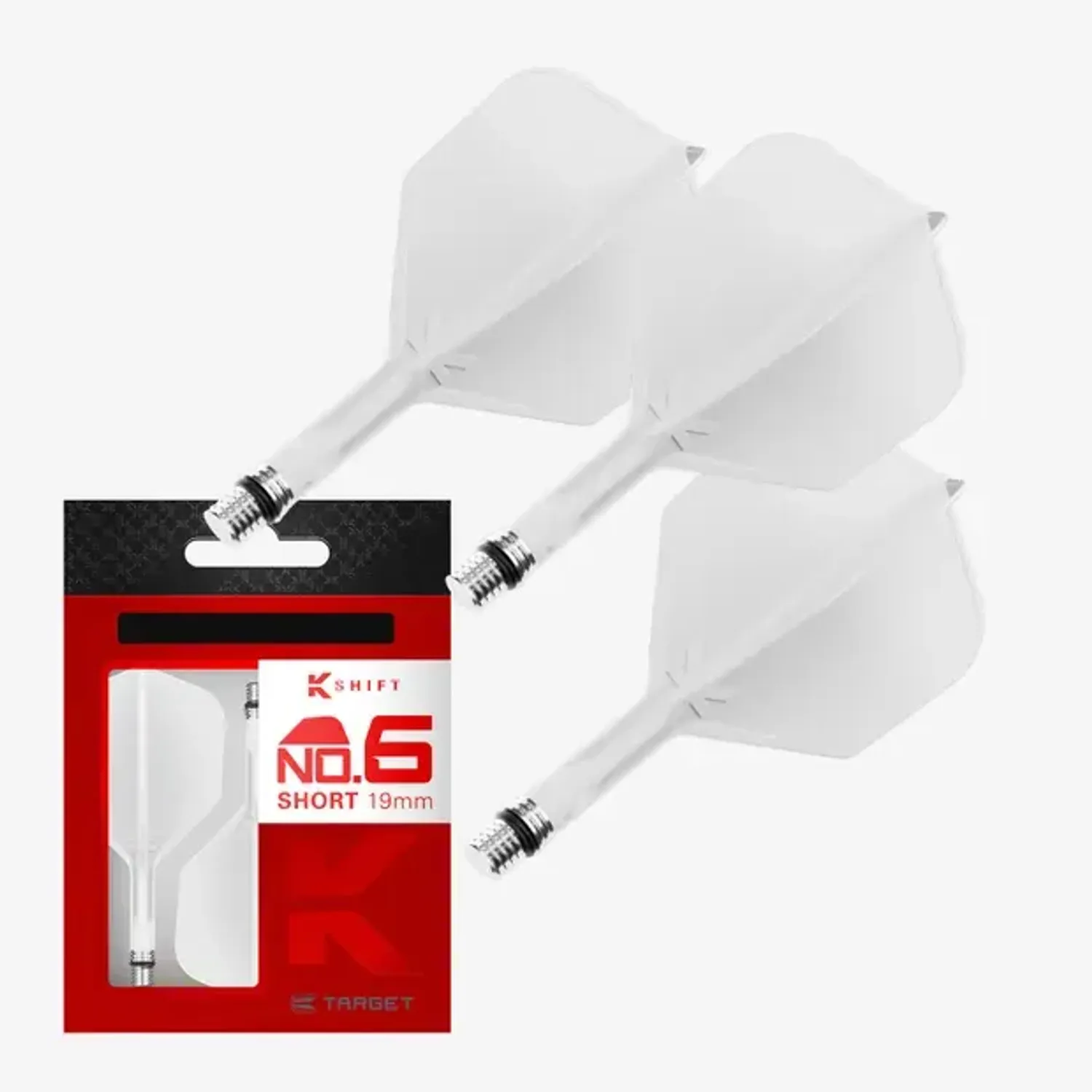 TARGET K-Shift No.6 - White (Эргэдэг үргэлж далбаа)
