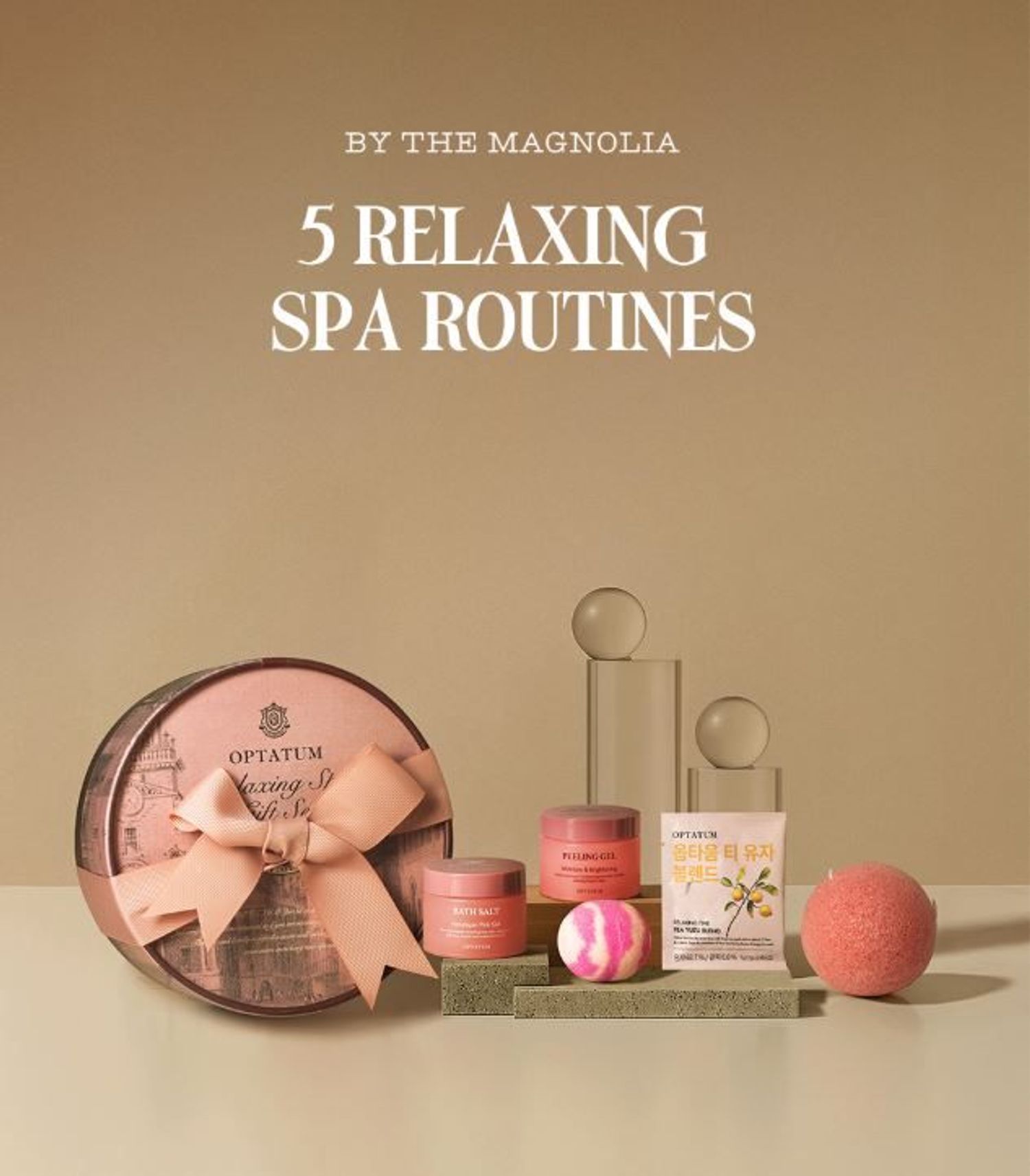 Relaxing Spa Gift SET  (By the Magnolia)