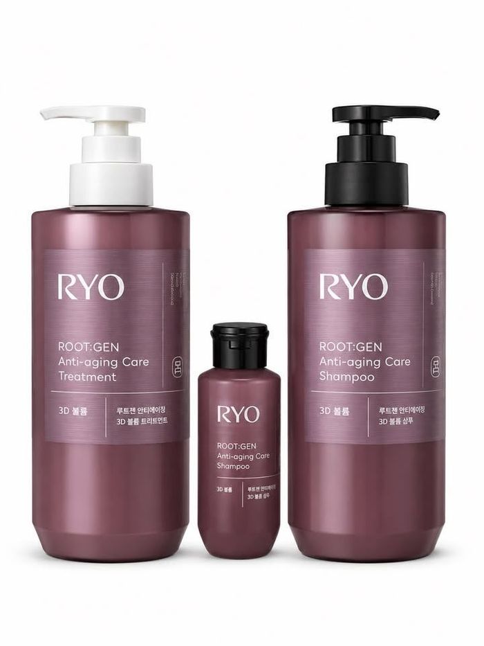 RYO shampoo 550ml+treatment 50ml+shampooo 80ml