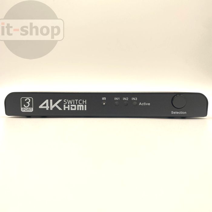 3 Port HDMI Video Switch