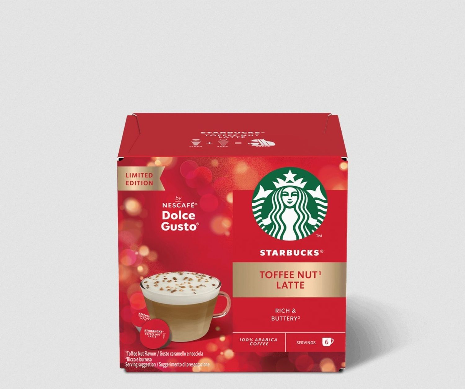STARBUCKS® Toffee nut latte 