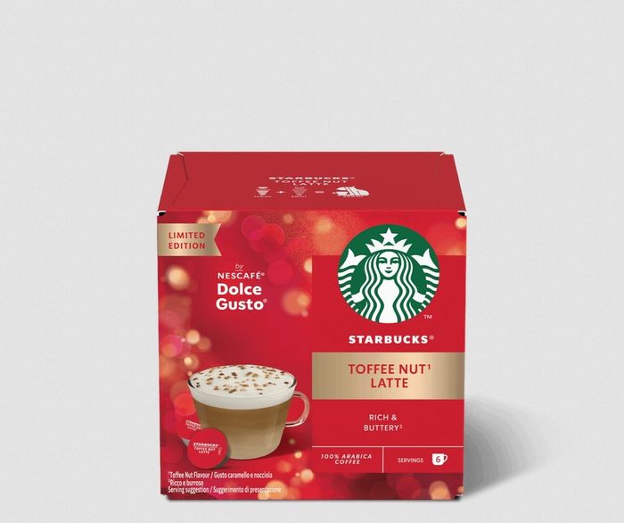 STARBUCKS® Toffee nut latte 