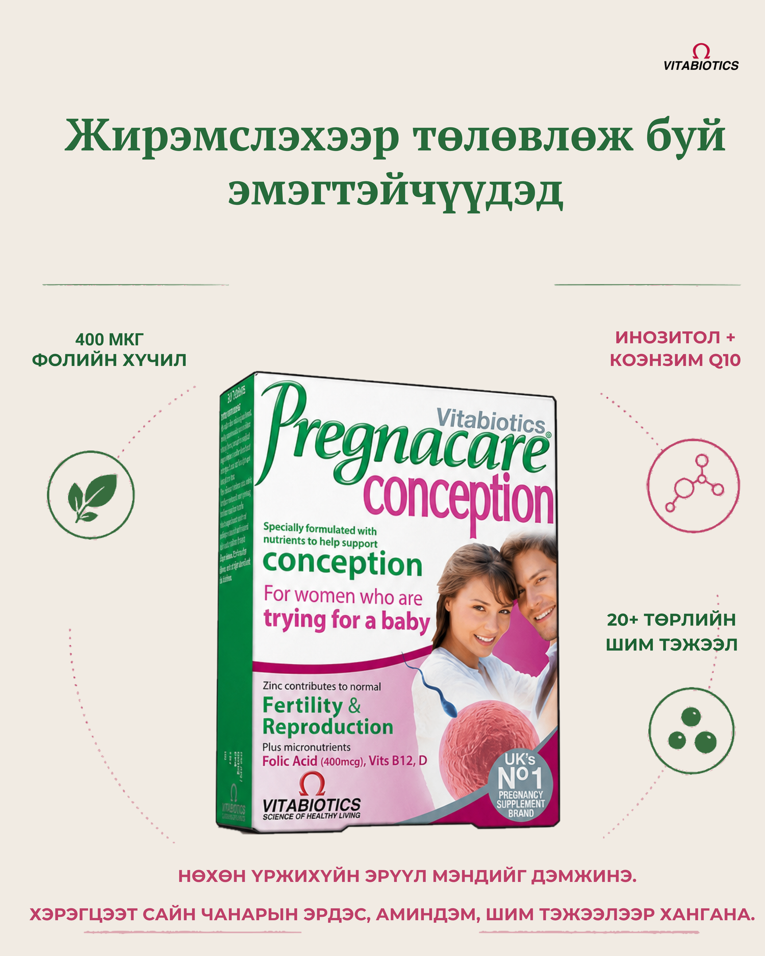 Pregnacare conception  