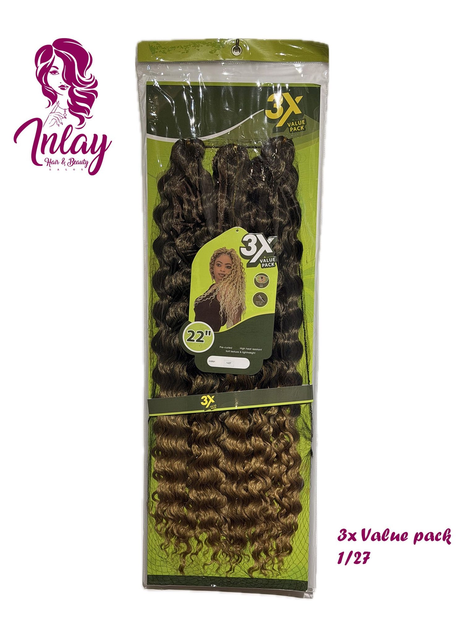 3X Value Pack Premium Braiding Hair 1/27