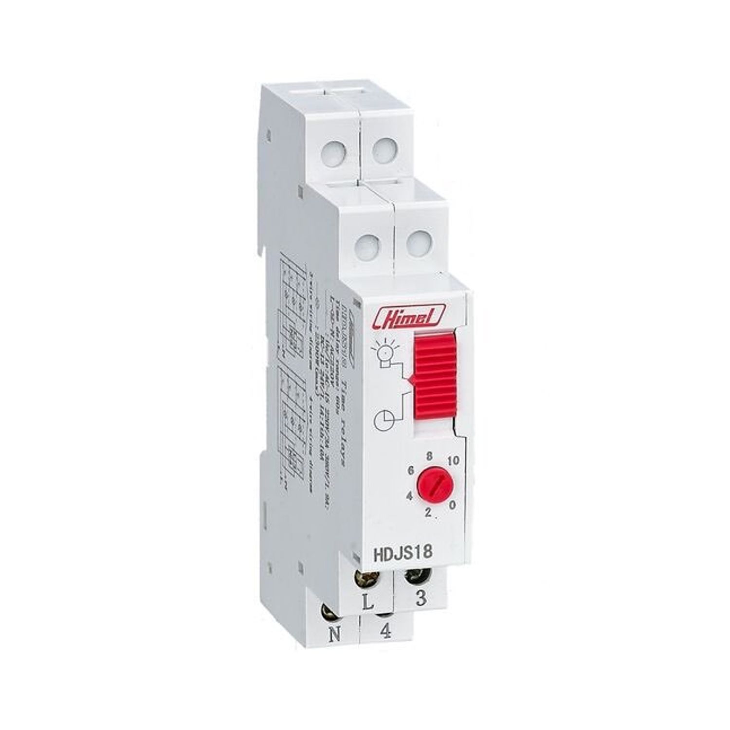 TIME RELAY,AC/DC12V-240V, 1C/O,0.1S-10D