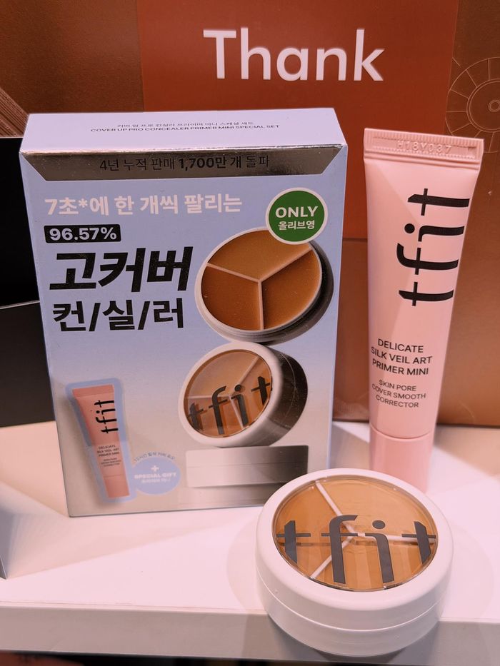 TFIT Cover Up Concealer + Primer Mini SET