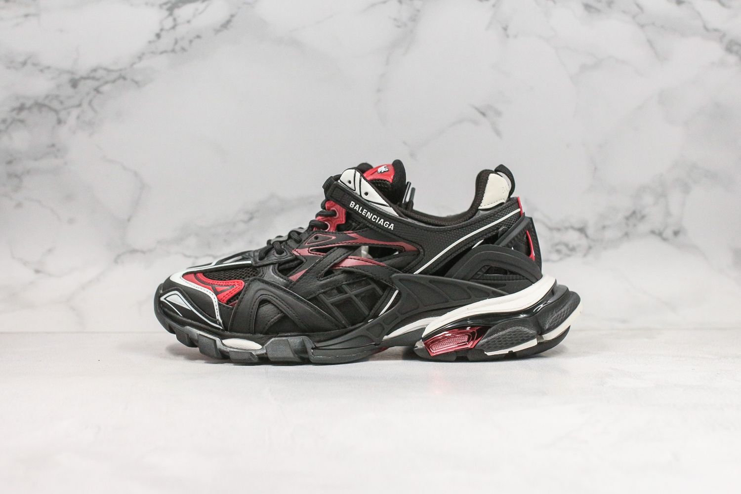 Balenciaga Track.2 Trainer 'Black Burgundy'