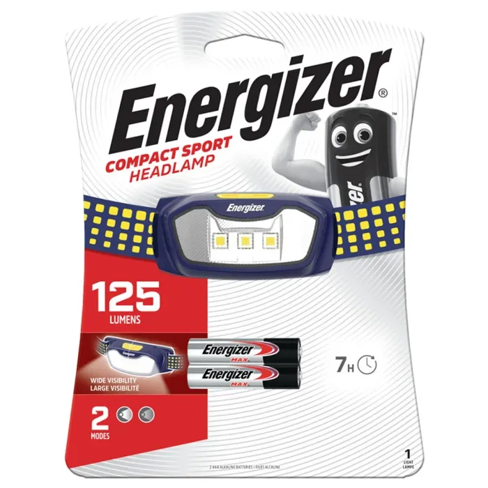 Energizer Compact Sport Headlamp 125 Lumens