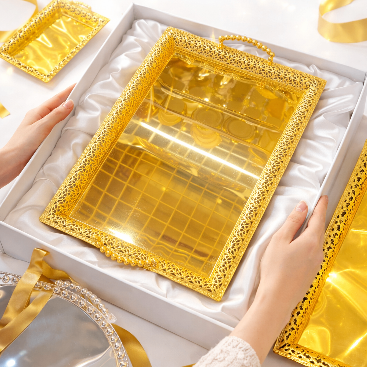 Цар таваг /алтлаг өнгөтэй/