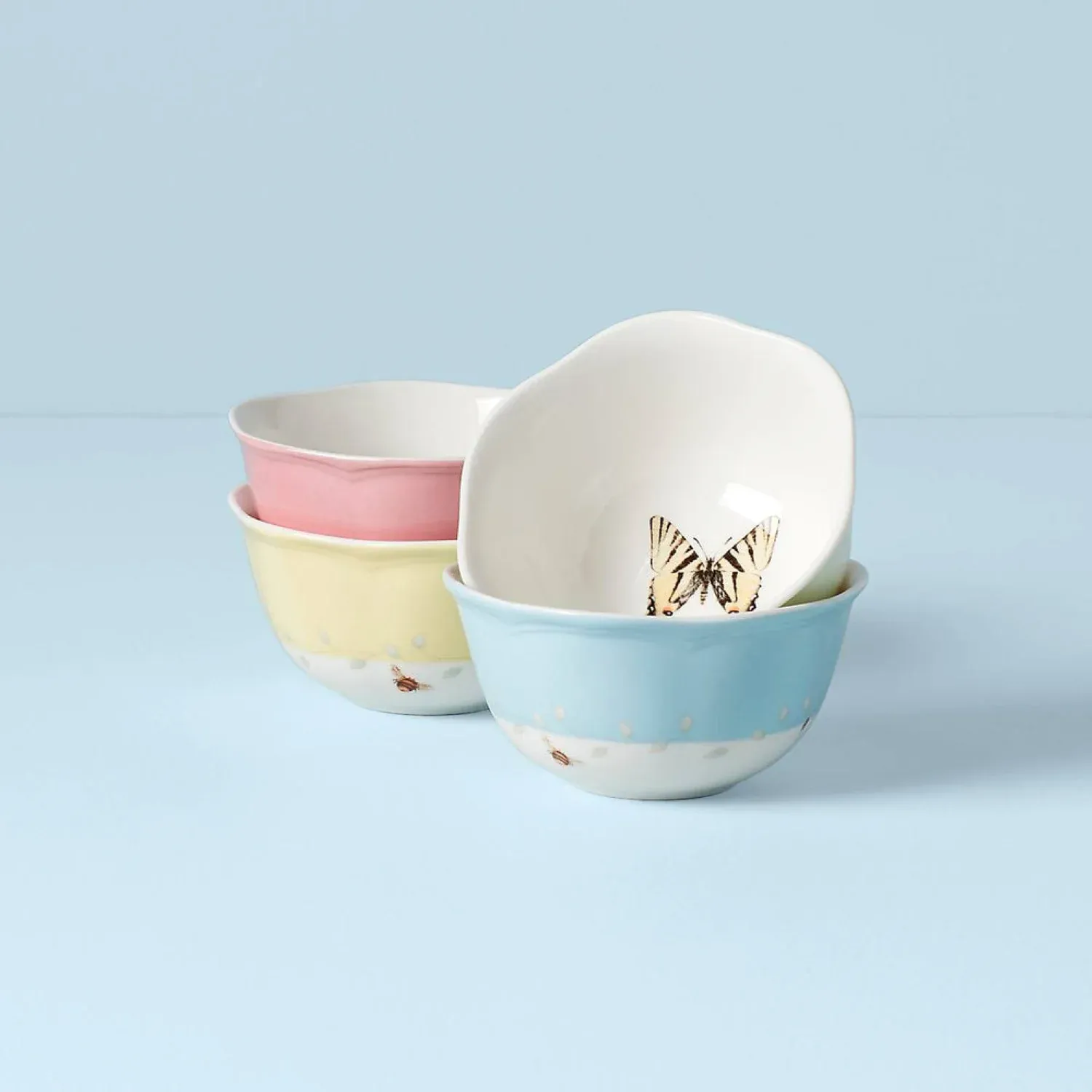 BUTTERFLY MDW DW DESSERT BOWLS S/4