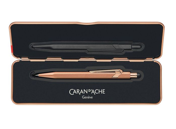 Caran d'Ache 849 "Premium" Collection Rose Gold  Ballpoint