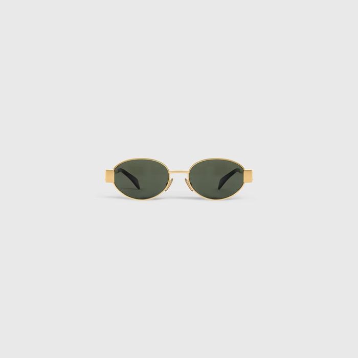 Celine Metal - GOLD / GREEN