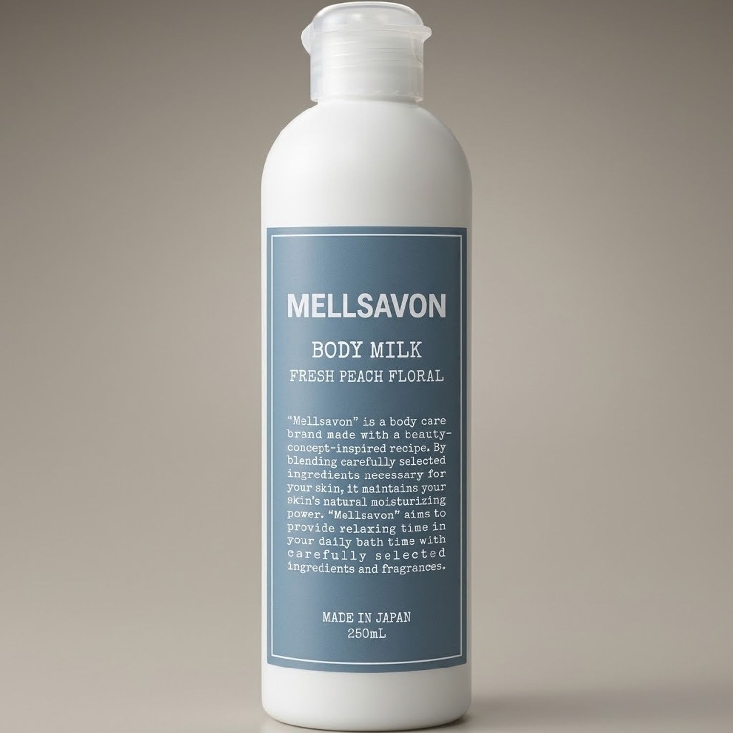 MELLSAVON биеийн сүүн тос 250 мл, тоорын үнэртэй