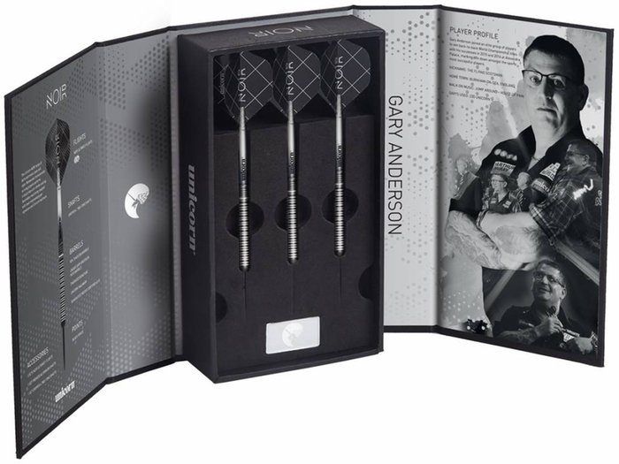 UNICORN Gary Anderson Noir 90% - Steel Tip