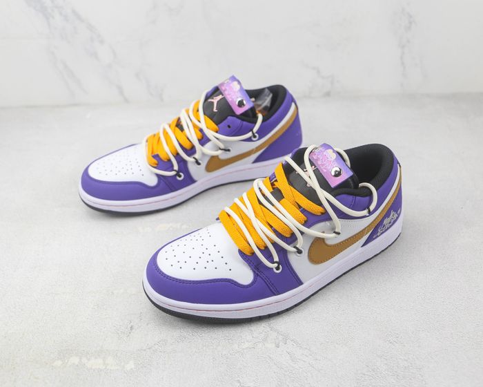 Nike Air Jordan 1 Low Drawstring Purple