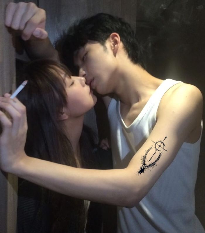 Abstract Angel Усан шивээс