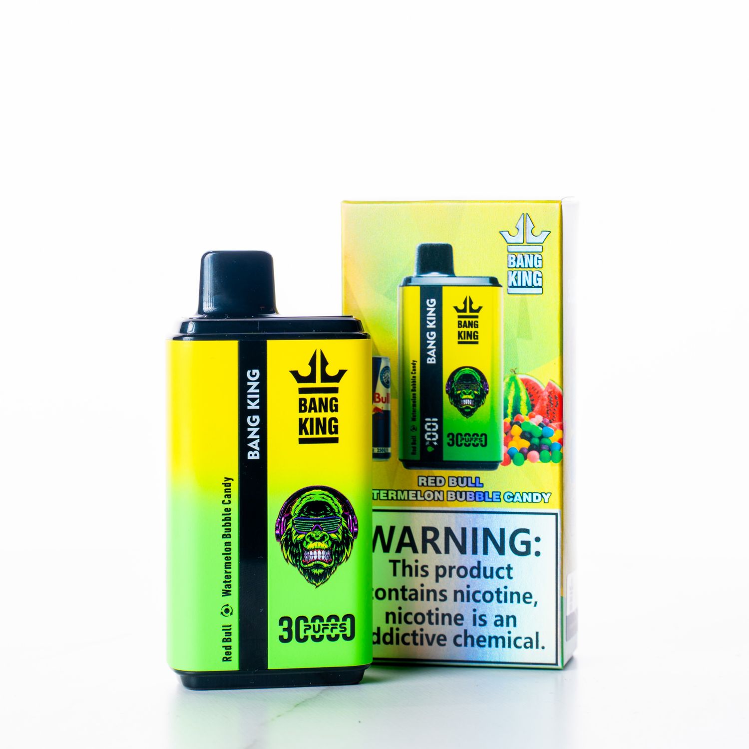 Red bull & Watermelon bubble candy