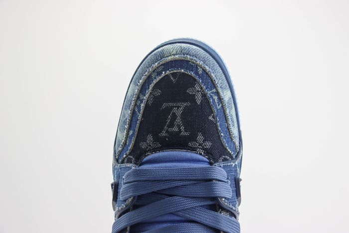 LV Trainer Sneaker (BLue & Black)