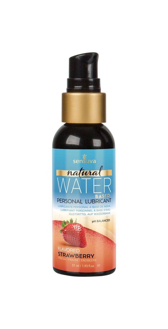 Natural Water-Based Personal Moisturizer - Strawberry