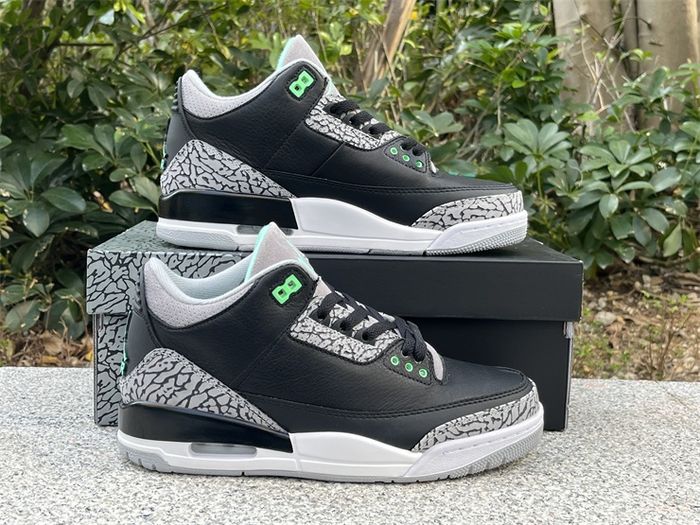 Jordan 3 Retro Green Glow