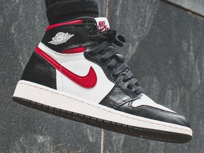 Air Jordan Black and White Sail