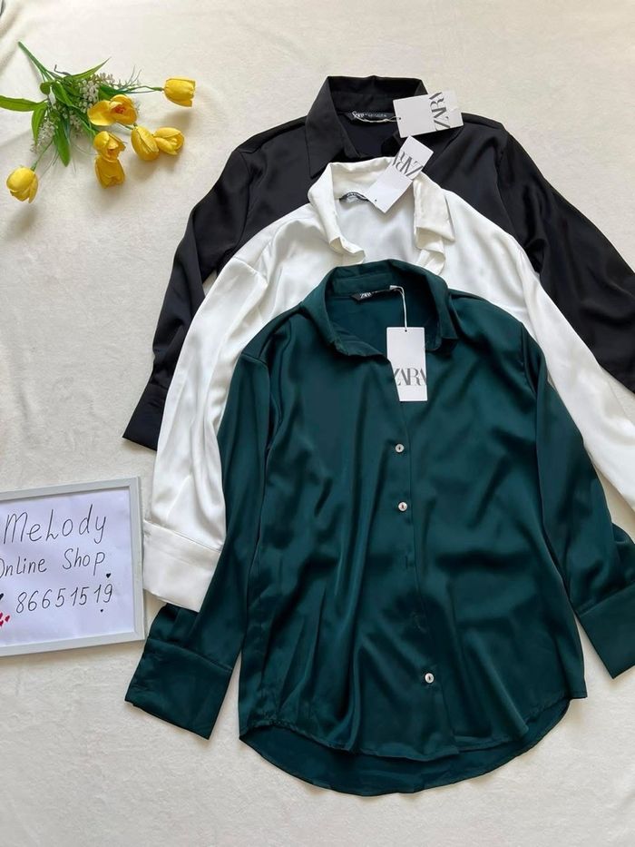 zara silk nogoon sorochik