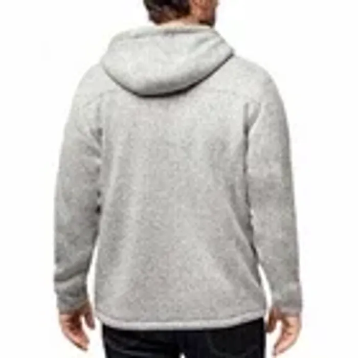 Rugged Elements Men's Fleece-Lined Hoodie, Gray, Size M