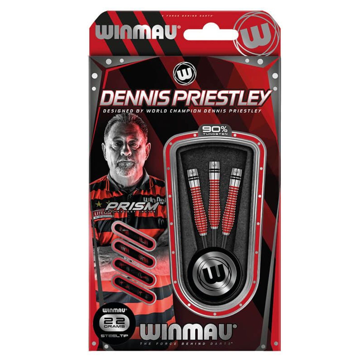 Winmau DENNIS PRIESTLEY S.E. Tungsten 90% Steel Tip