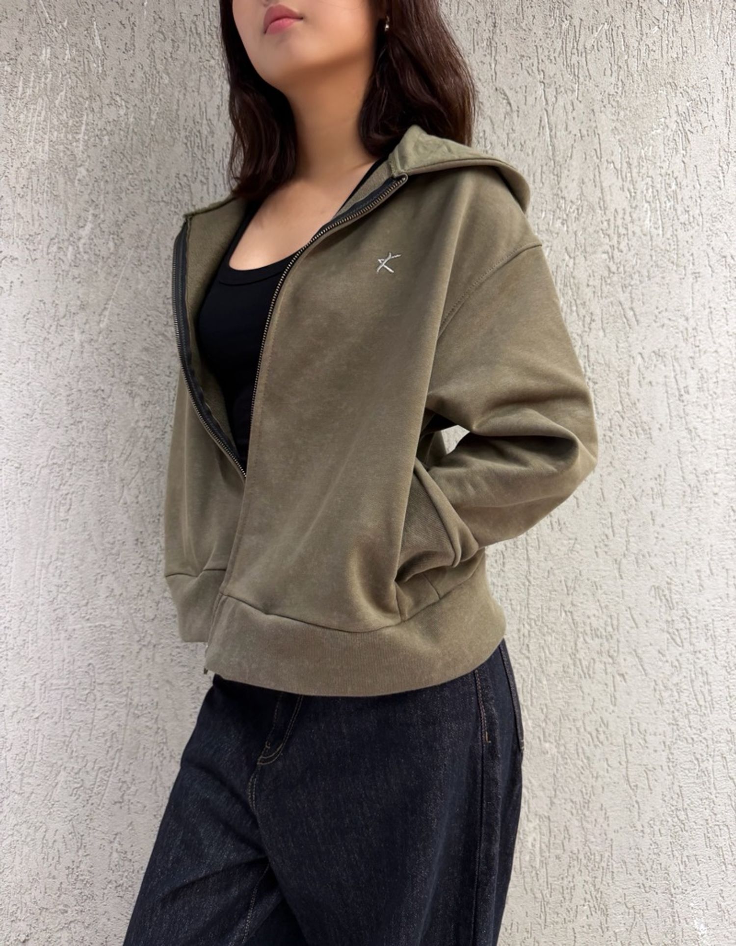 Zipped hoodie /эмэгтэй/