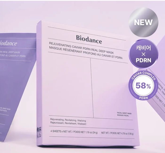 BIODANCE REJUVENATING CAVIAR PDRN REAL DEEP MASK 