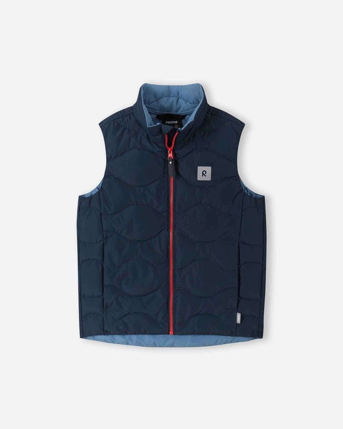 Down vest, Furu Navy
