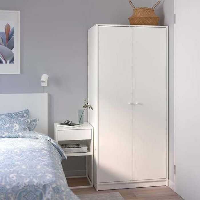 KLEPPSTAD wrd 2d 79*55*176 white ap