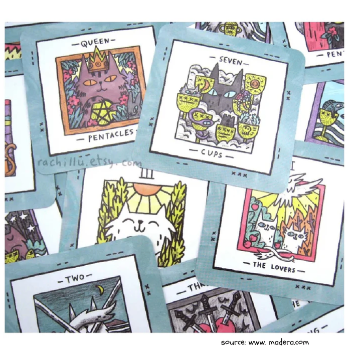 Mini Cat тарот хөзөр