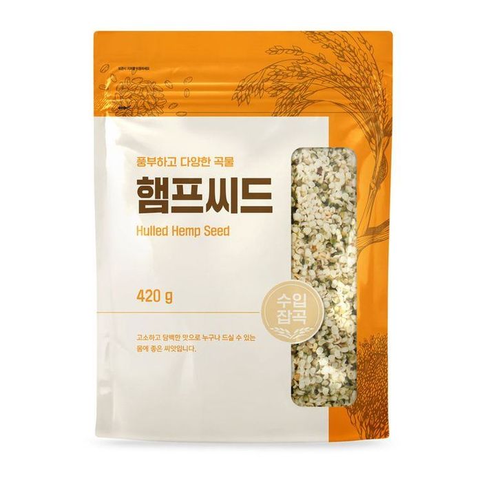 Хемп үр 420 гр (хальсалсан)