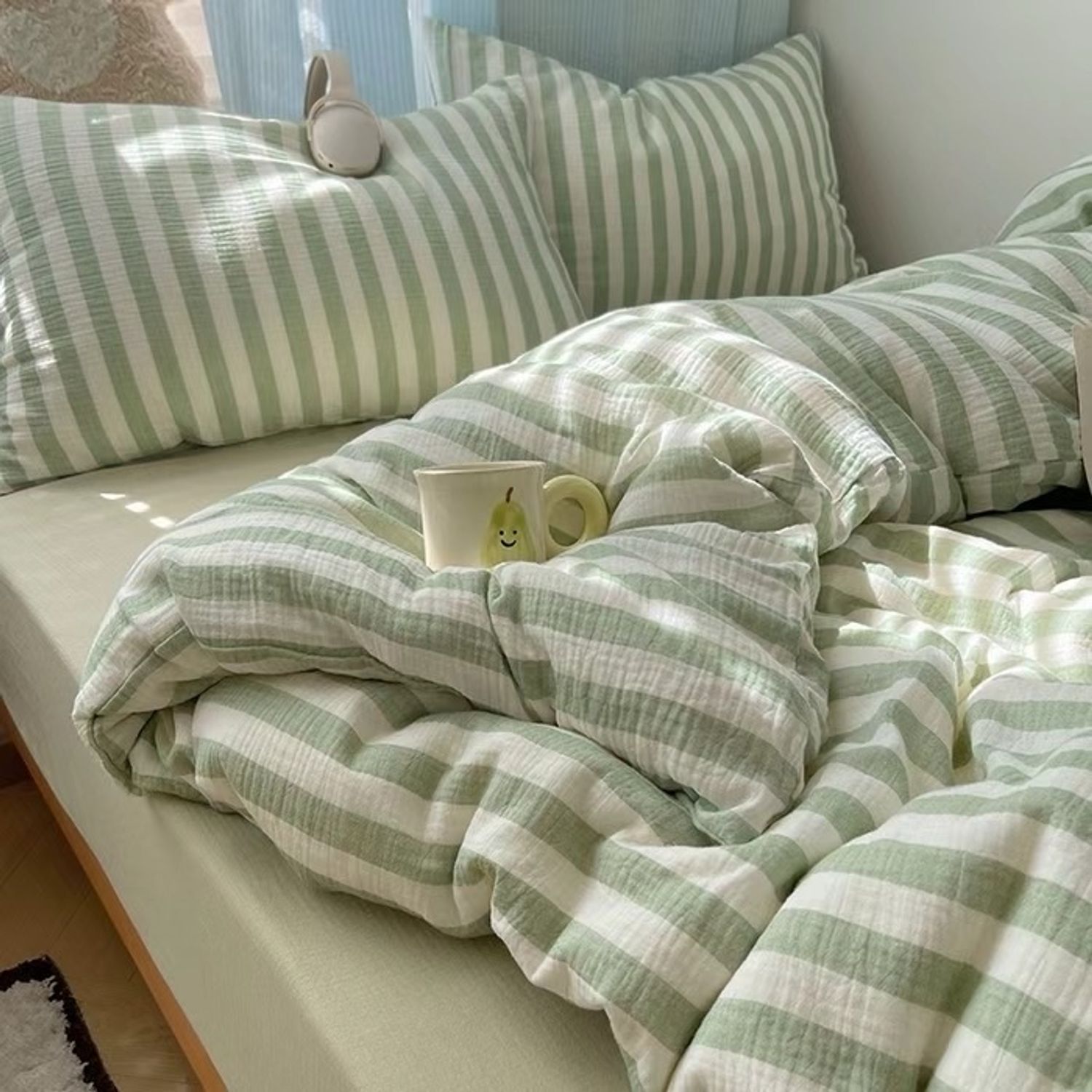 Муслин даавуу - ногоон