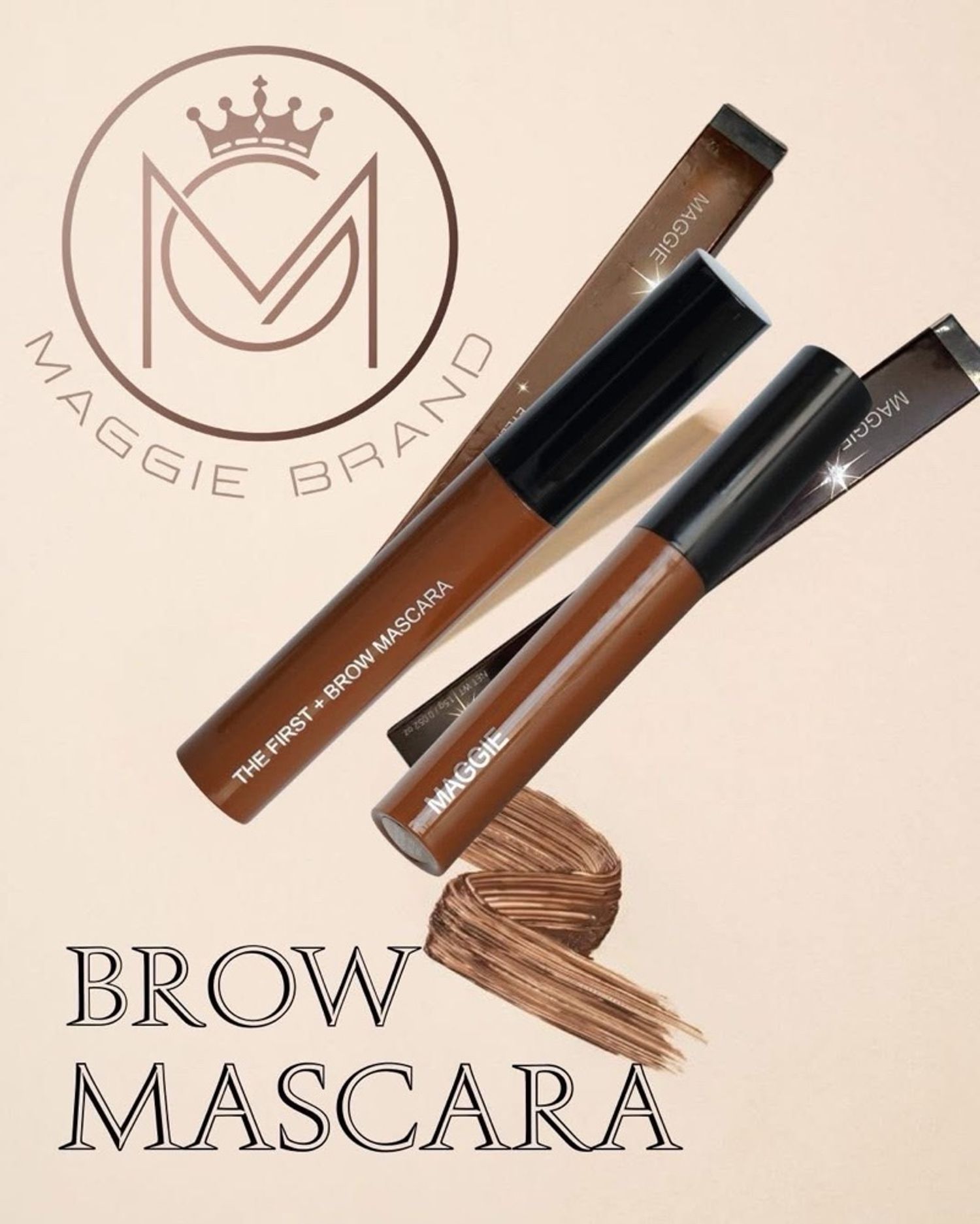 MAGGIE BRAND BROW MASCARA 