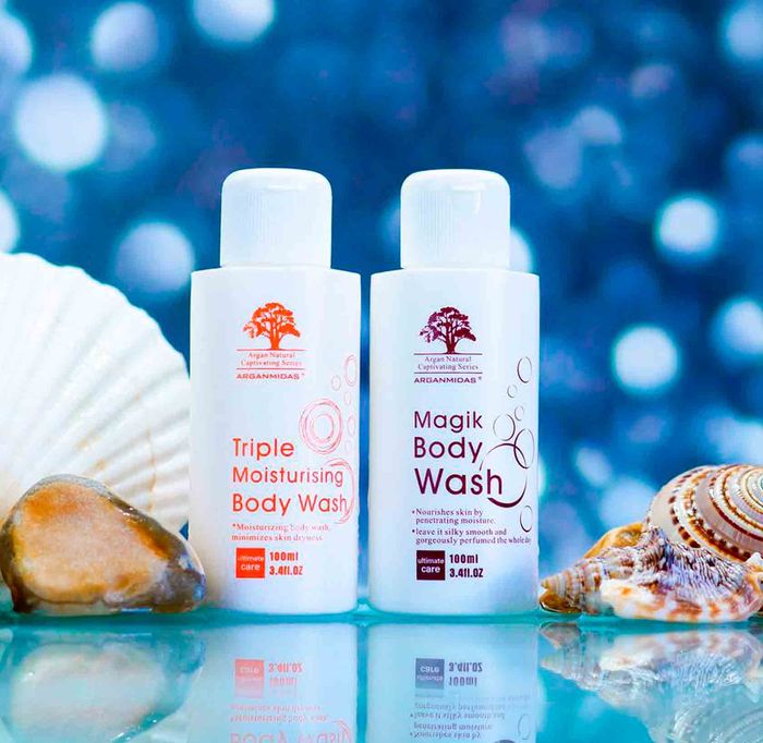 Arganmidas triple moisturising body wash 100ml