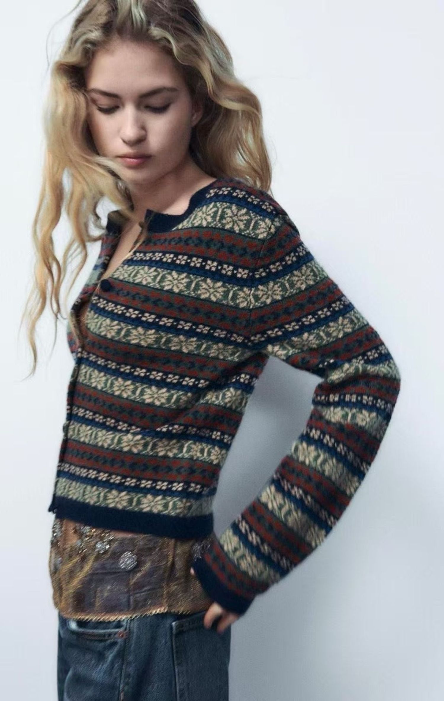 zara heetei cardigan