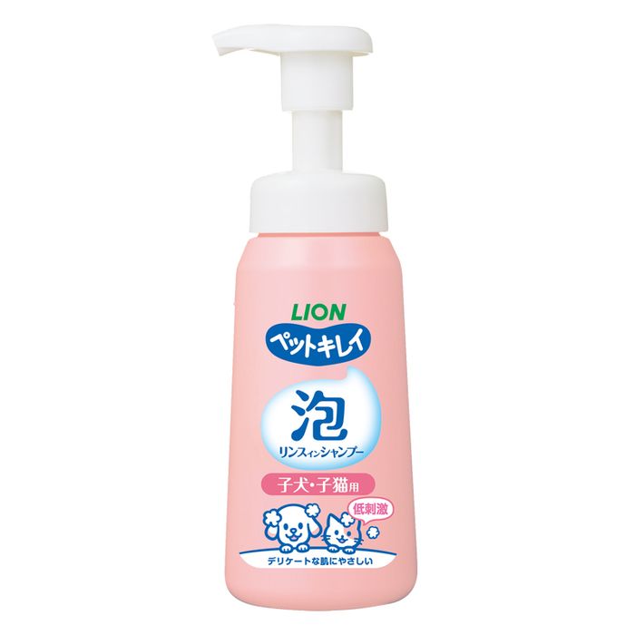 LION Puppy & Kitten Shampoo - Муурын зулзага, Гөлөгний хөөсөн шампунь
