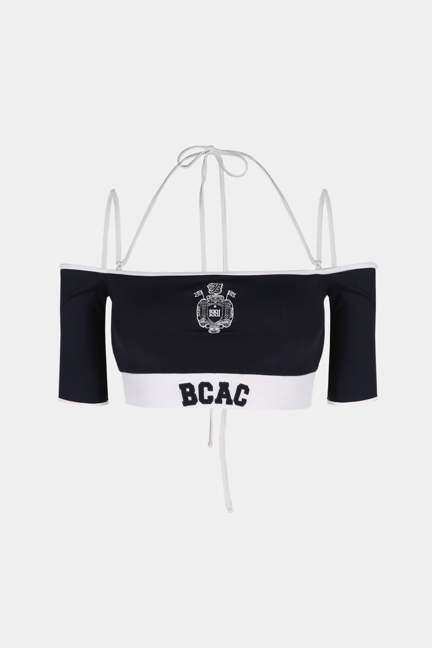 BCAC Off Shoulder 1/2 Ti Bra - Navy