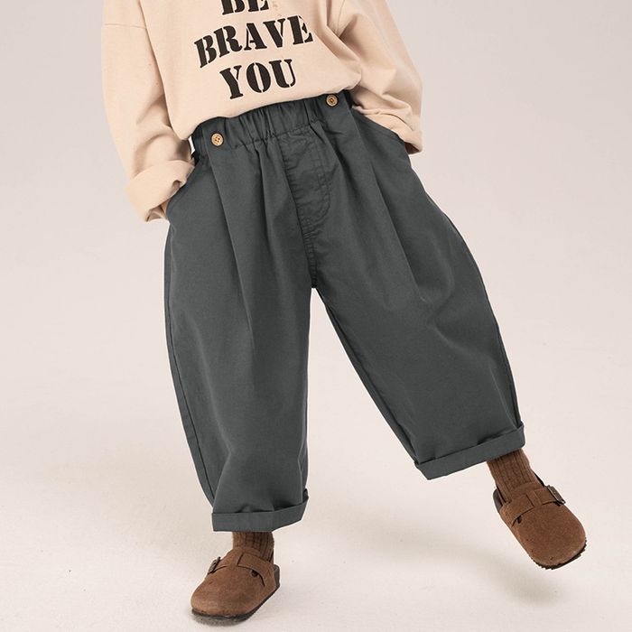  Өргөн даавуун өмд-товчтой 