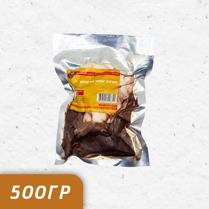 Хонины зүссэн элэг сүүл 500гр