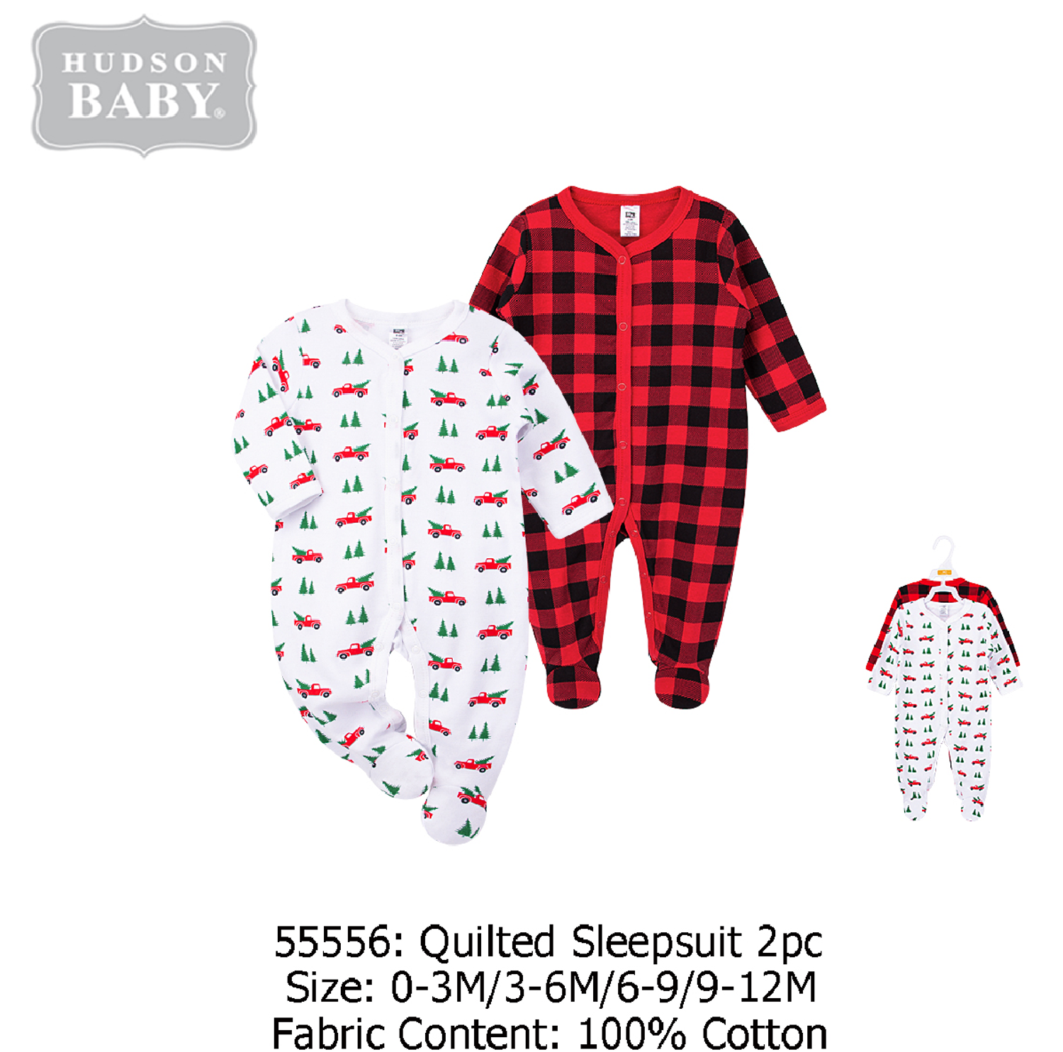 HUDSON BABY - 2 хос боди