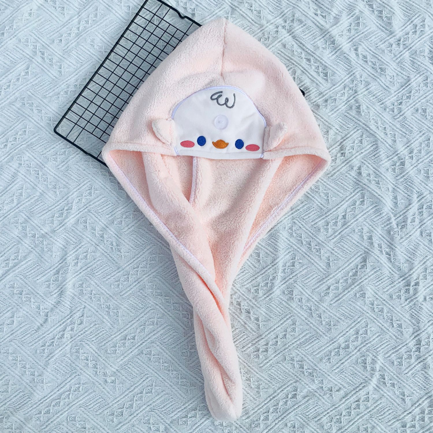 Lovely Chick Hair-Drying Cap (Pink)