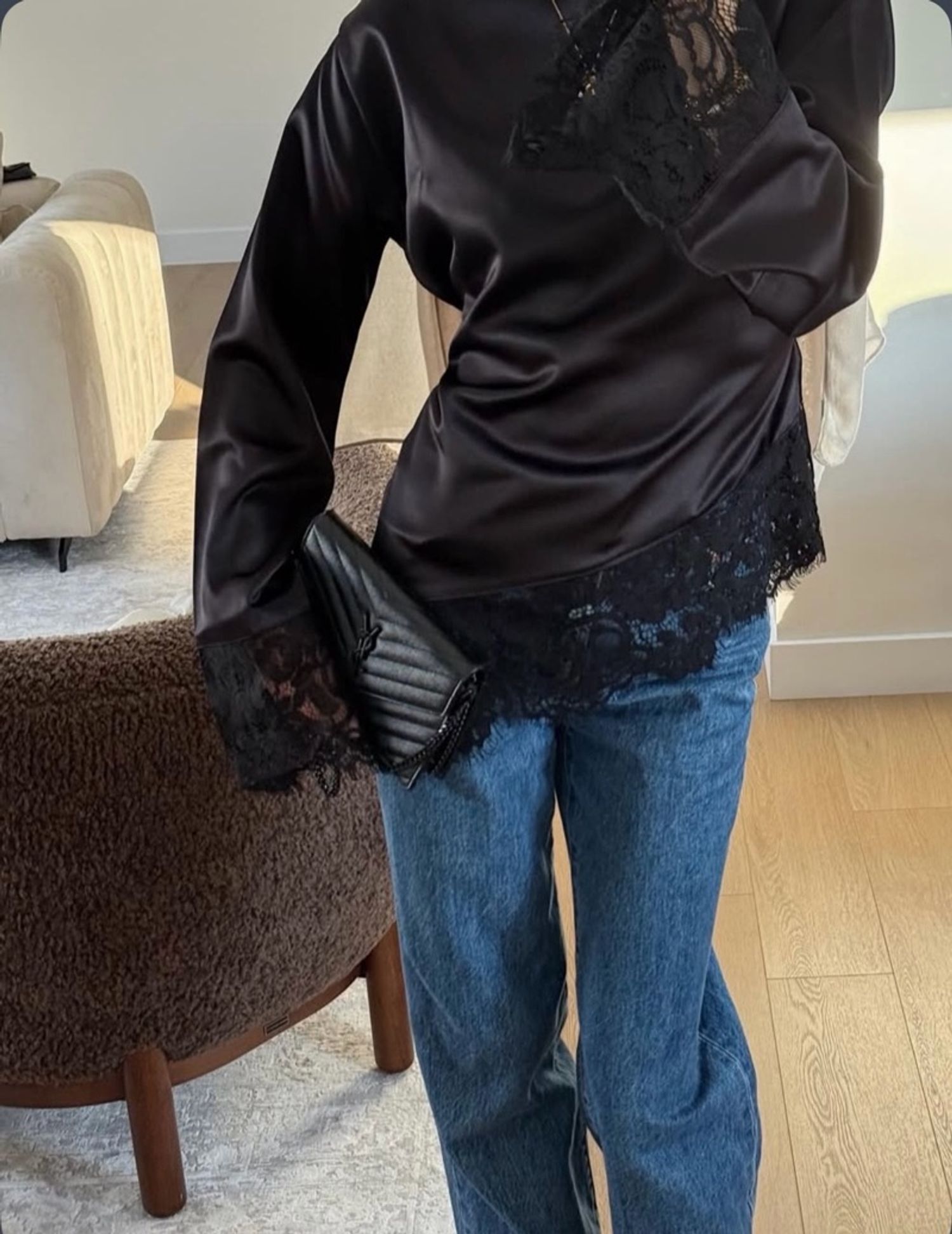 Zara silk uydag koft