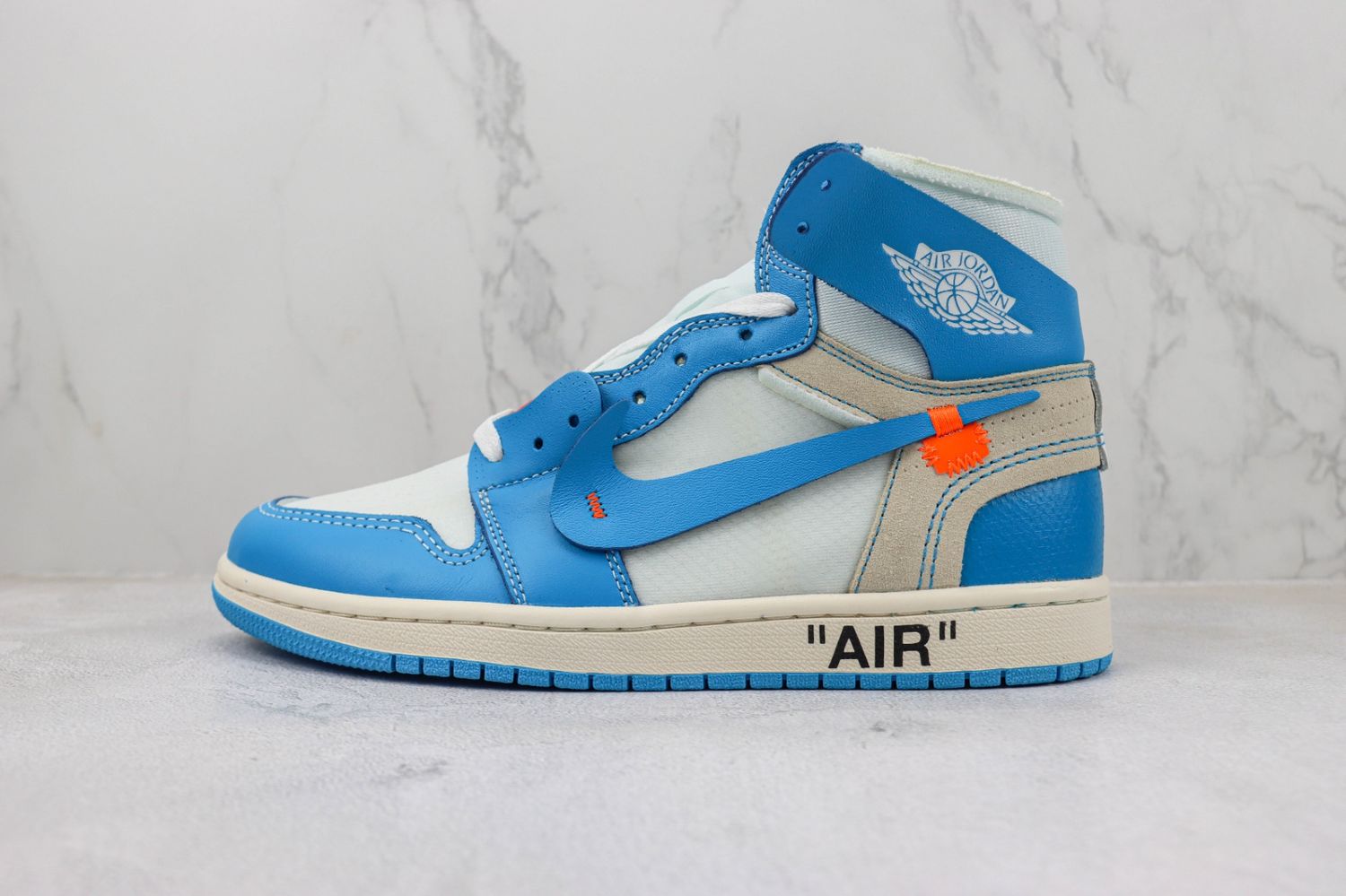 Jordan 1 Retro High Off-White University Blue