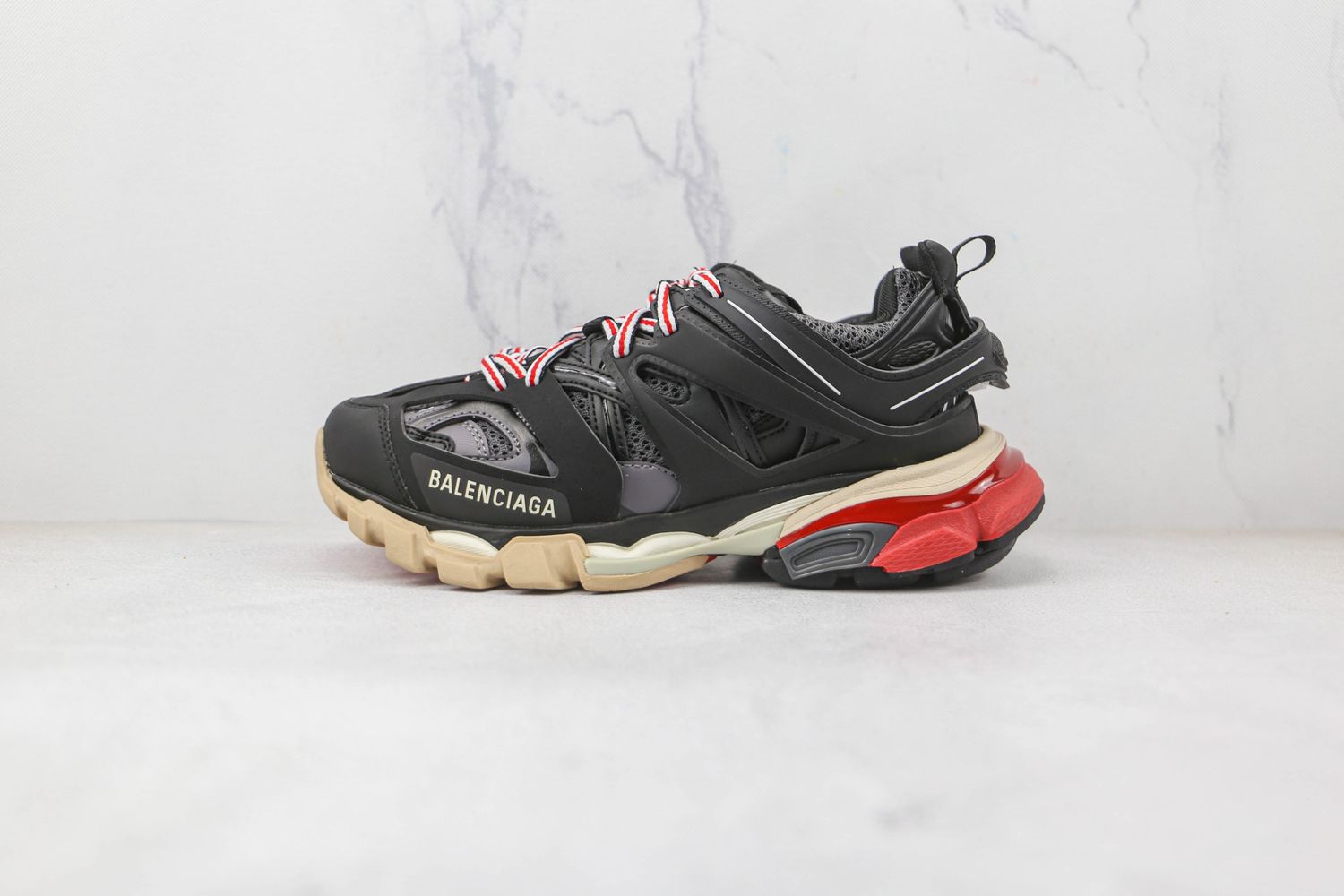 Balenciaga Track Black Red