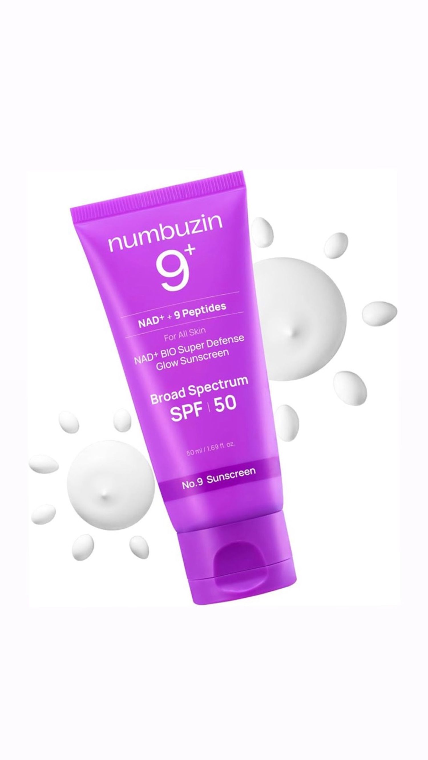 Numbuzin No.9 Super Defence Glow Sunscreen