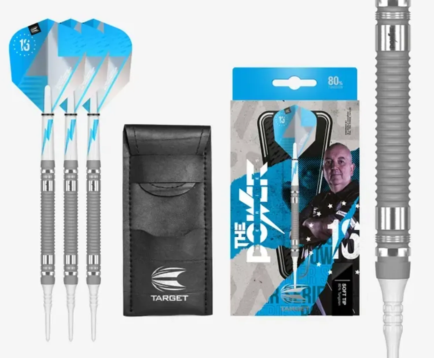 Target The Power Series Silver Soft Tip
